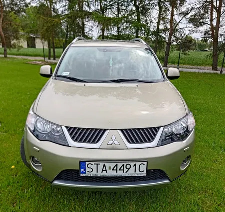 mitsubishi outlander śląskie Mitsubishi Outlander cena 27000 przebieg: 252166, rok produkcji 2008 z Józefów